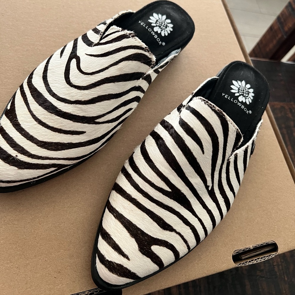 Yellowbox Slids Zebra Print - image 2